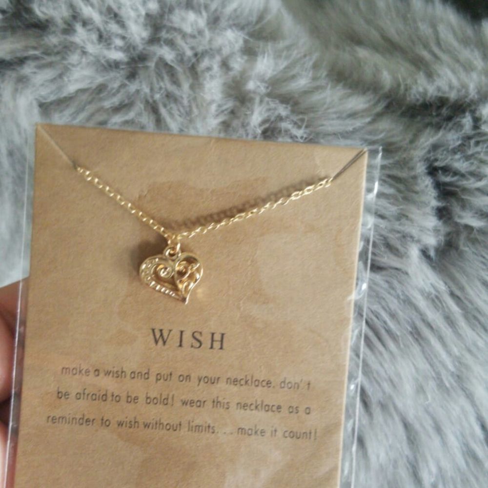 Fashion Tiny Dainty Flower Heart Pendant Necklace